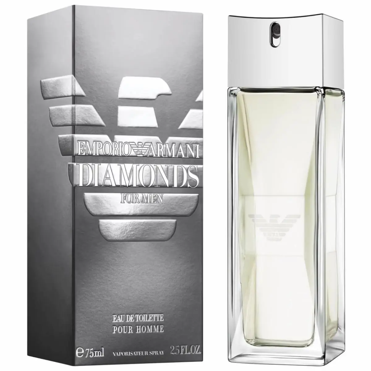 Armani Emporio Diamonds 2.5 oz Eau de Toilette Spray For Men Fragrance Cologne by Giorgio Armani