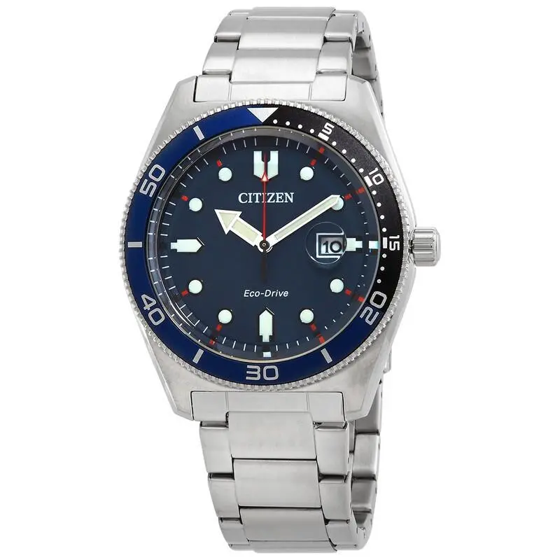Citizen Eco-drive Marine Blue Dial Mens Watch AW1761-89L