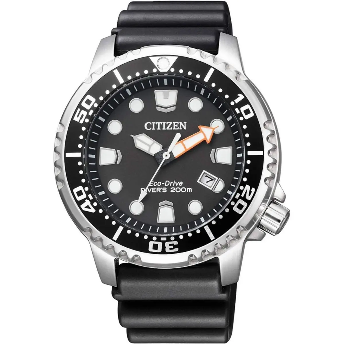 Citizen Promaster BN0156-05E Men`s Eco-drive 200M Diver Watch Black 44mm
