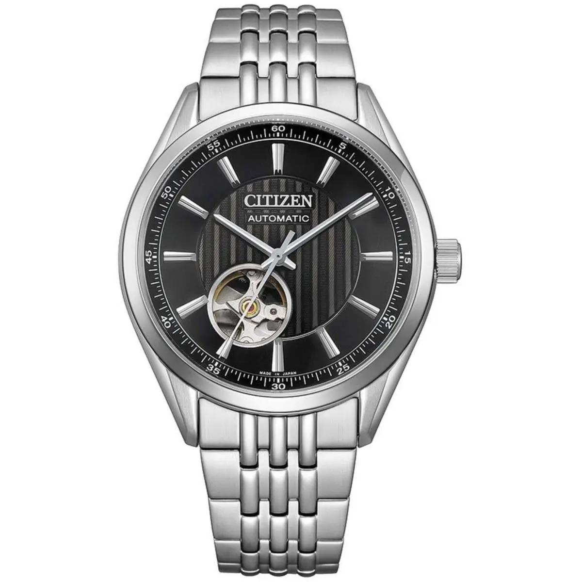 Collection NH9110-90E Men`s Automatic Watch 40mm Black Steel by Citizen
