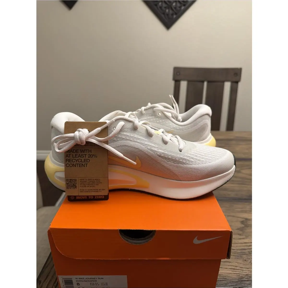 Nike shoes - Nike Journey Run - Journey Run - FJ7765-112 - Sail, Manufacturer: Sail/Phantom/Light Silver/Soft Yellow 3