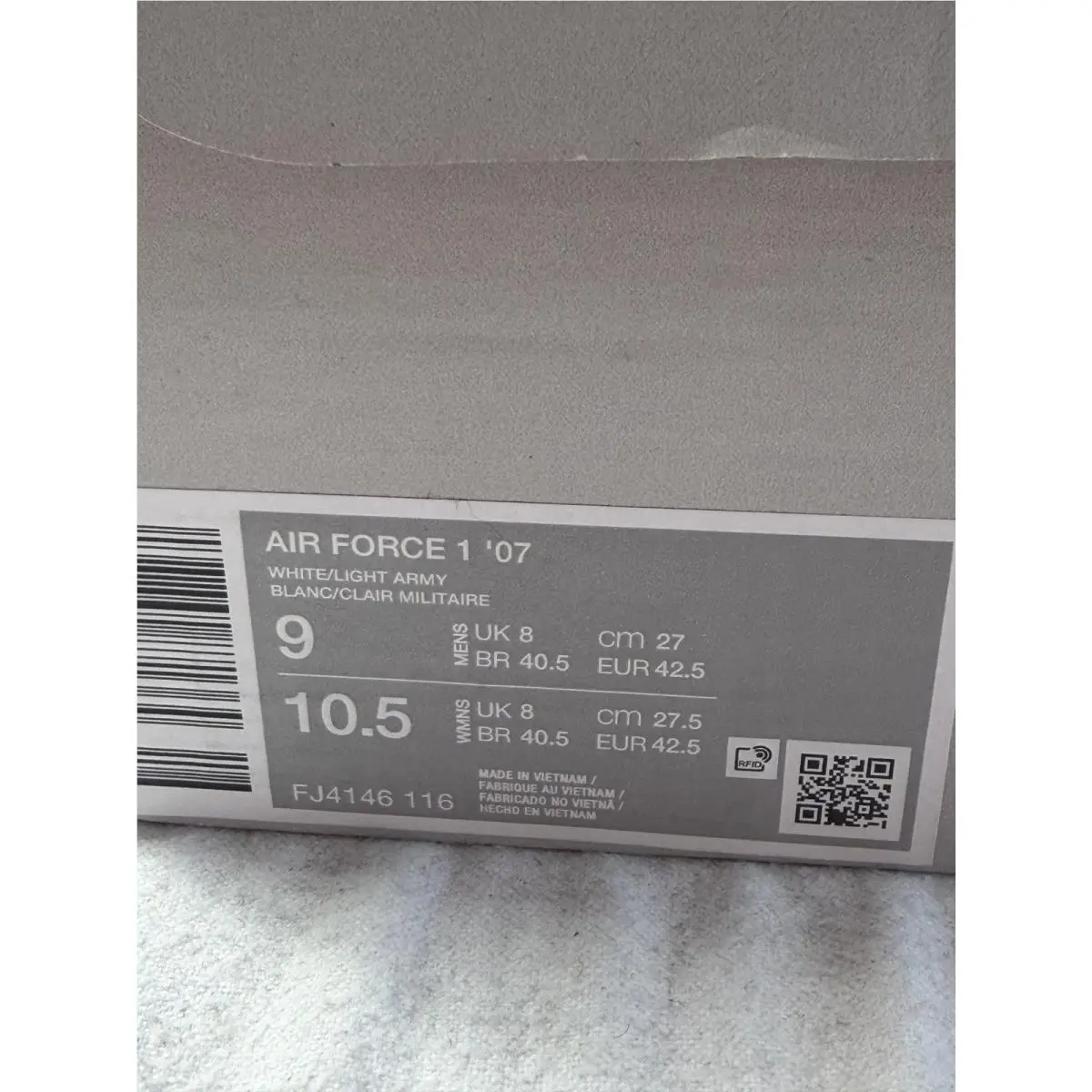 Nike shoes - Air Force 1 - Air Force - White 1