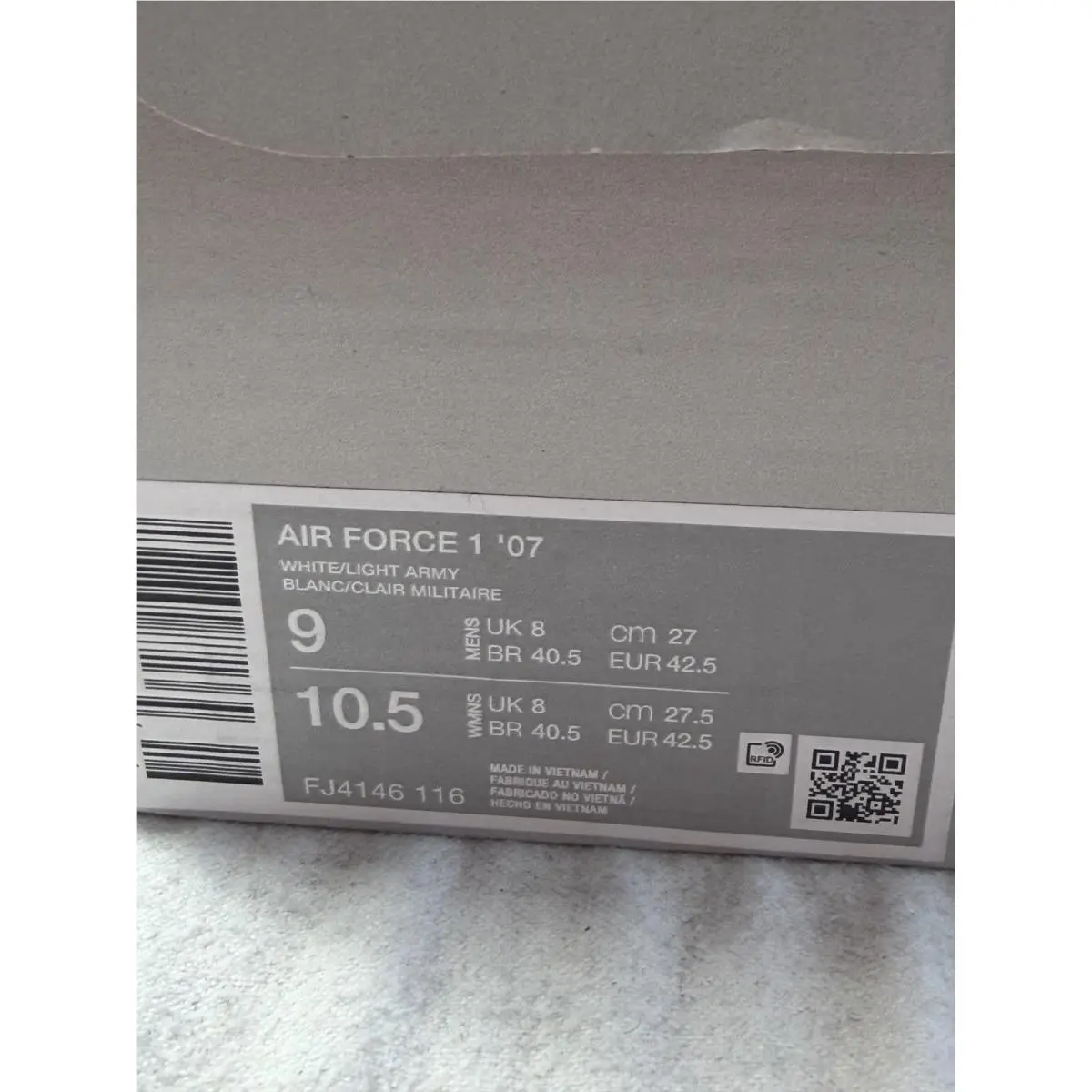 Nike shoes - Air Force 1 - Air Force - White 2