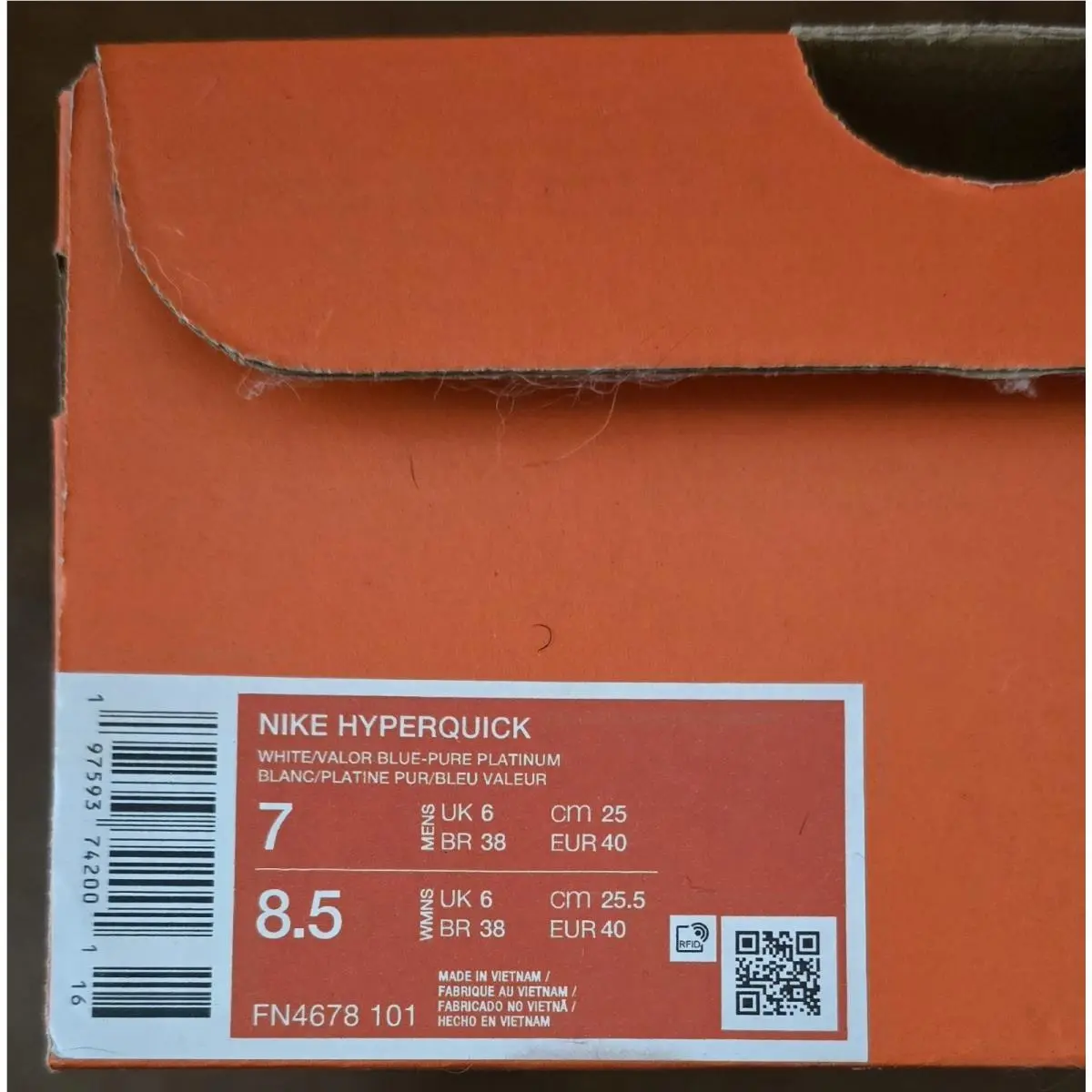 Nike shoes - Nike Hyperquick - Hyperquick - FN4678-101 - White 1
