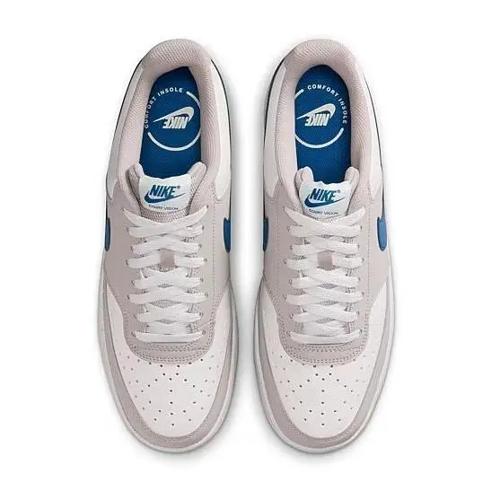 Nike shoes - Nike Court Vision Low - Court Vision Low - White/Blue/Cream (UPC: 197600803459) 4