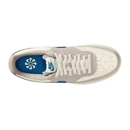 Nike shoes - Nike Court Vision Low - Court Vision Low - White/Blue/Cream (UPC: 197600803459) 7