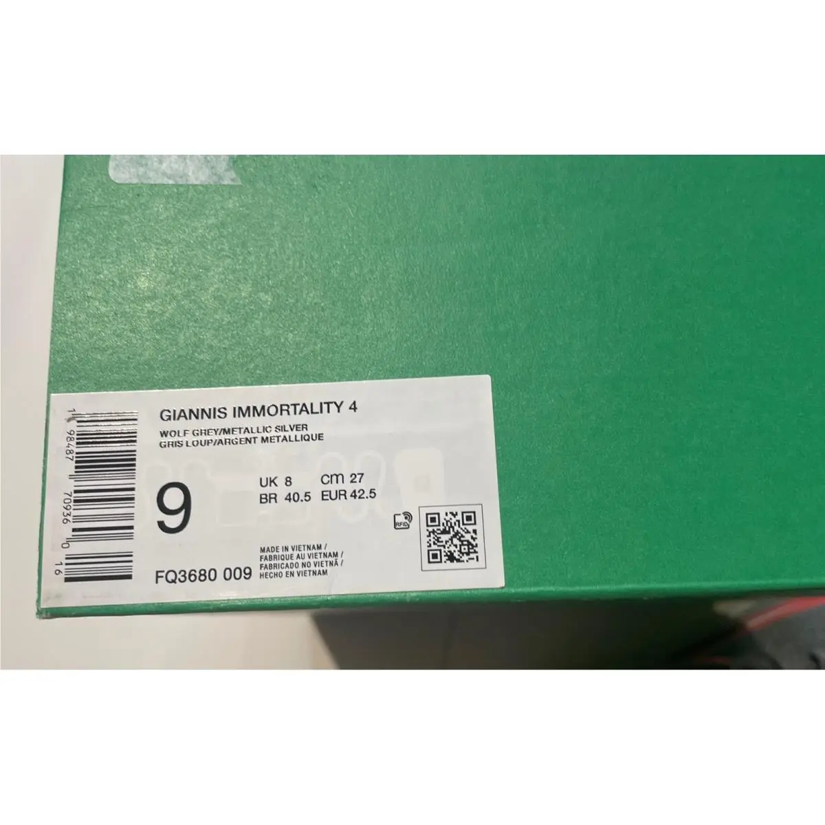 Nike shoes - Giannis Immortality 4 - Giannis Immortality - Gray 4