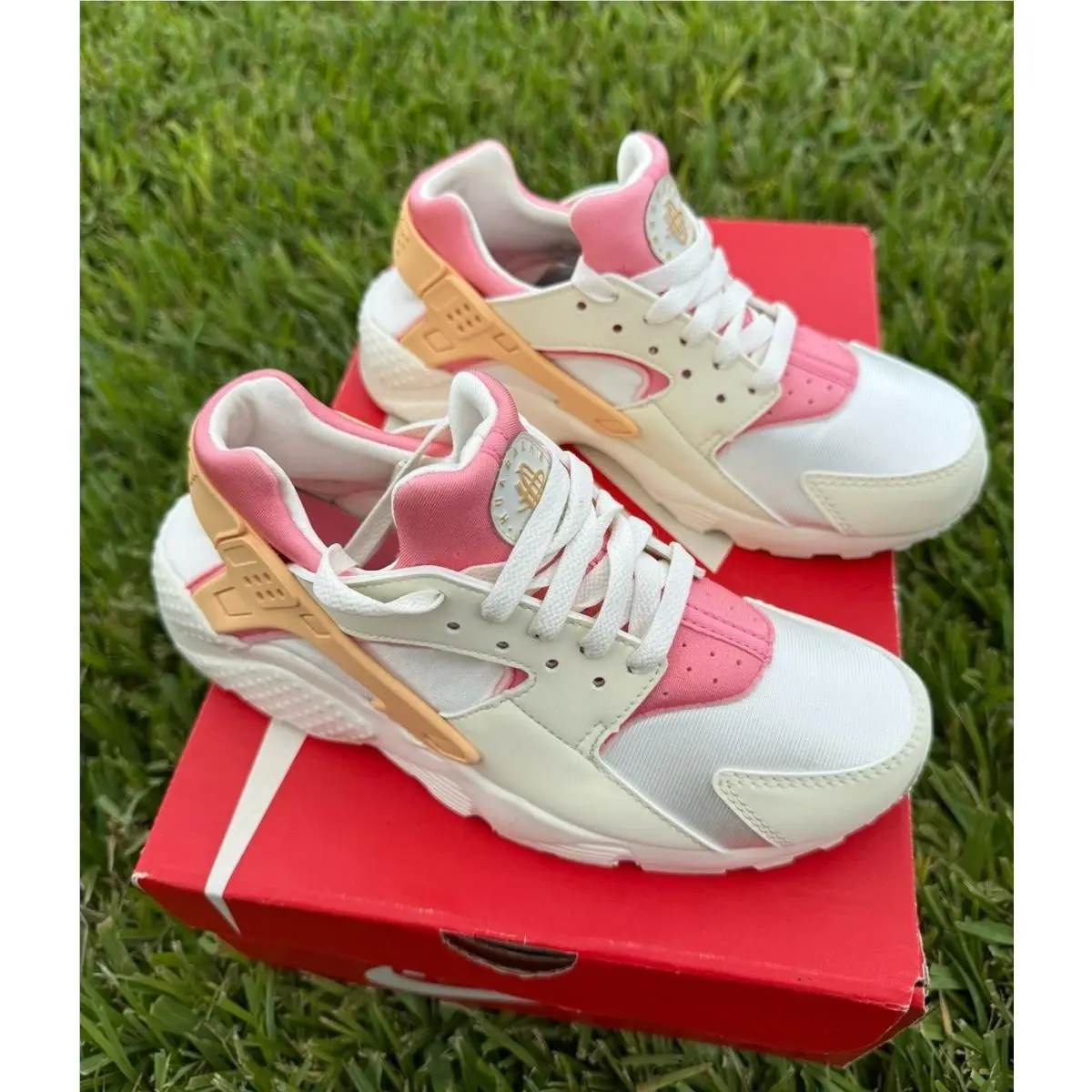 Nike shoes - Nike Air Huarache Run - Air Huarache Run - 654275-118 - SAIL / PINK 0