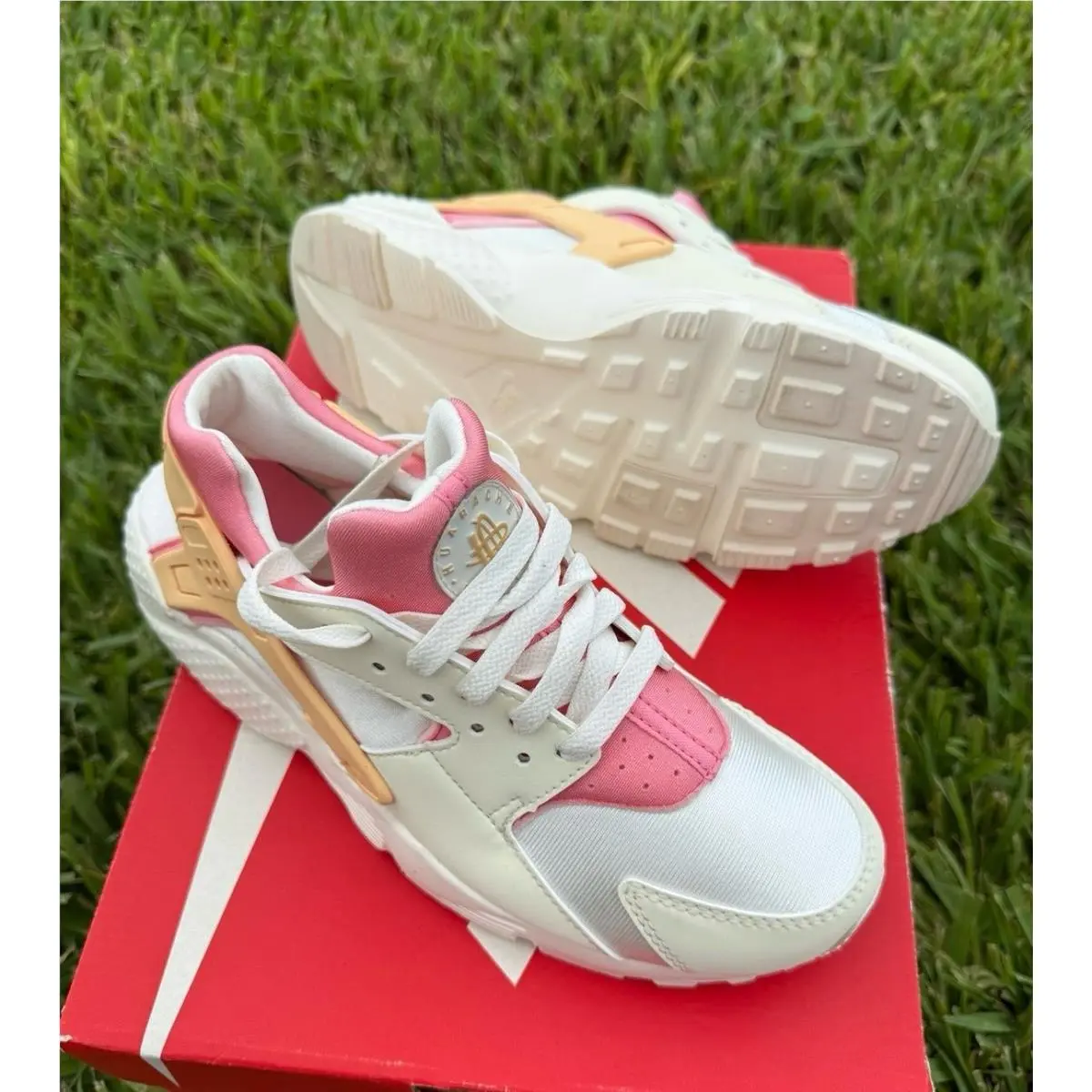 Nike shoes - Nike Air Huarache Run - Air Huarache Run - 654275-118 - SAIL / PINK 1