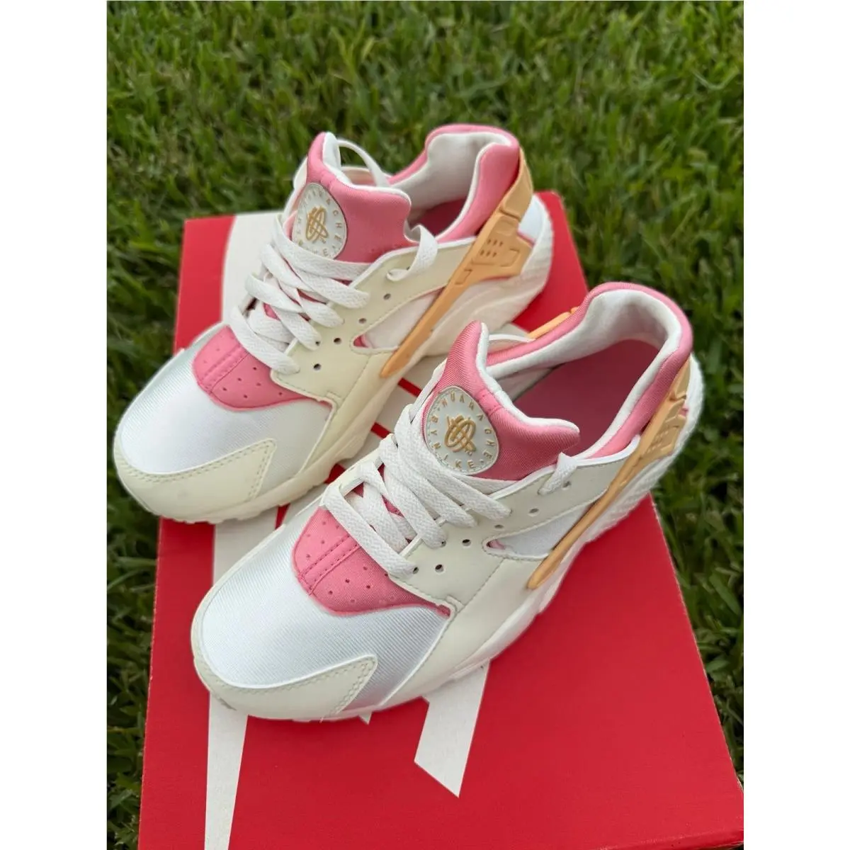 Nike shoes - Nike Air Huarache Run - Air Huarache Run - 654275-118 - SAIL / PINK 3