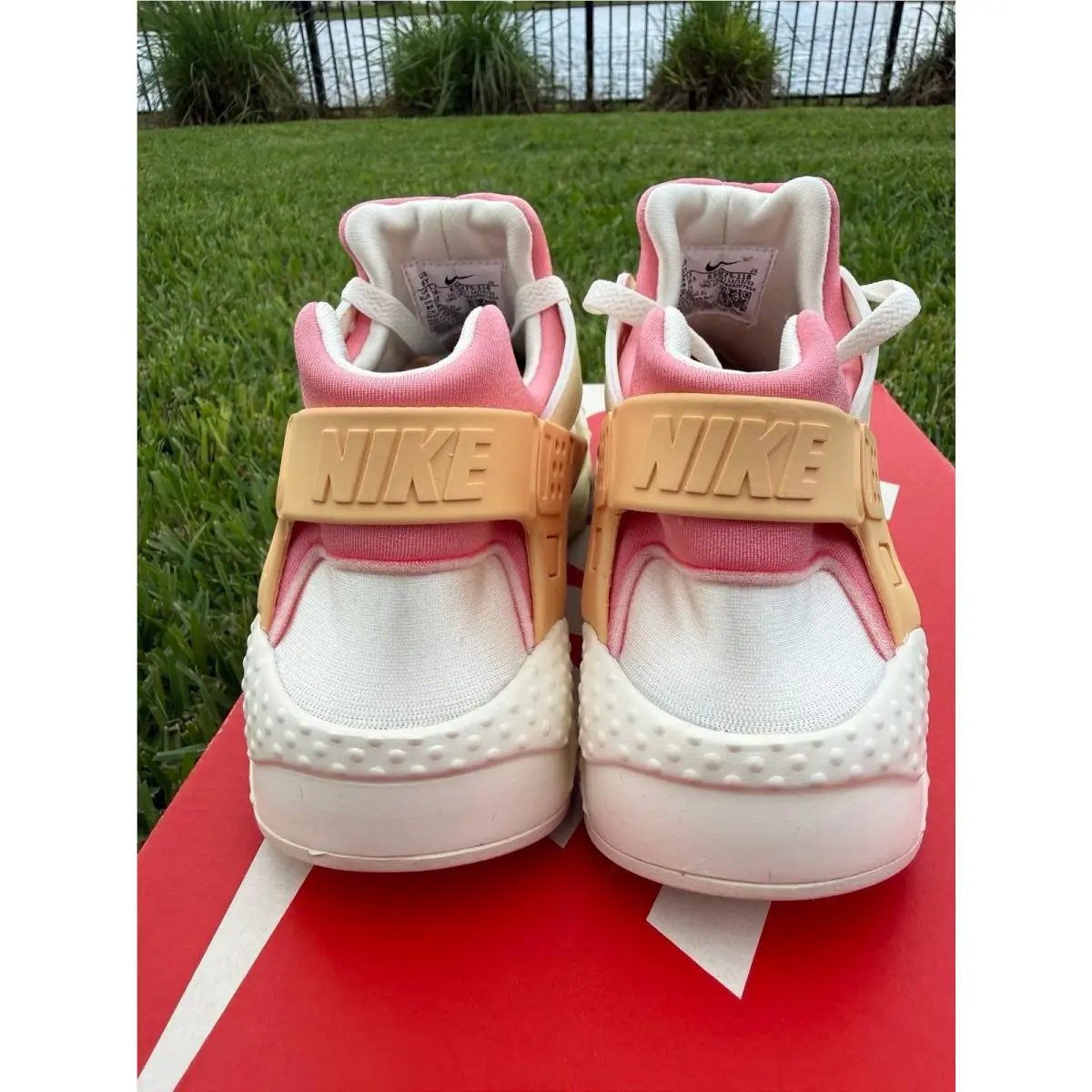 Nike shoes - Nike Air Huarache Run - Air Huarache Run - 654275-118 - SAIL / PINK 4