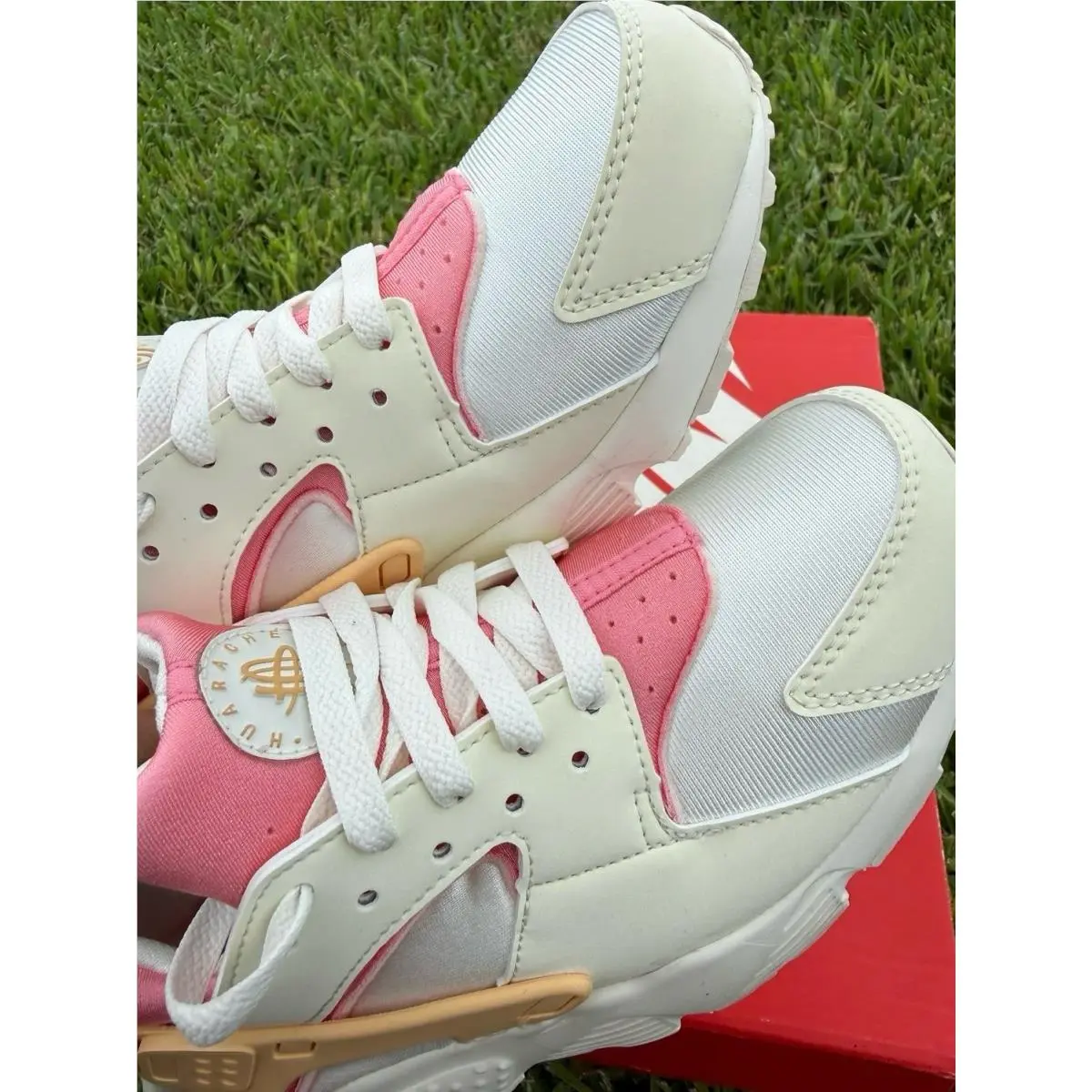 Nike shoes - Nike Air Huarache Run - Air Huarache Run - 654275-118 - SAIL / PINK 5