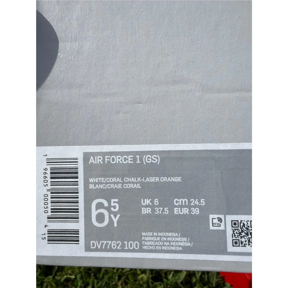 Nike shoes - Nike Air Force 1 - Air Force - dv7762-100 - white / pink 7