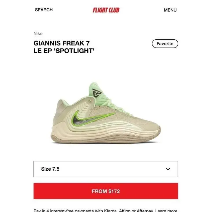 Nike shoes - Giannis Freak 7 - Giannis Freak - Beige 3