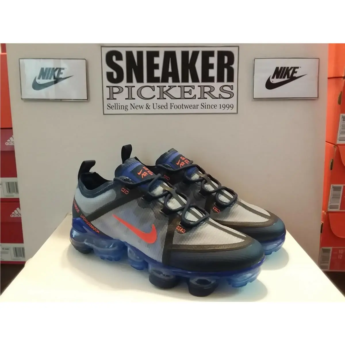 Nike shoes - Nike Air VaporMax 2019 - Air VaporMax - Blue 2