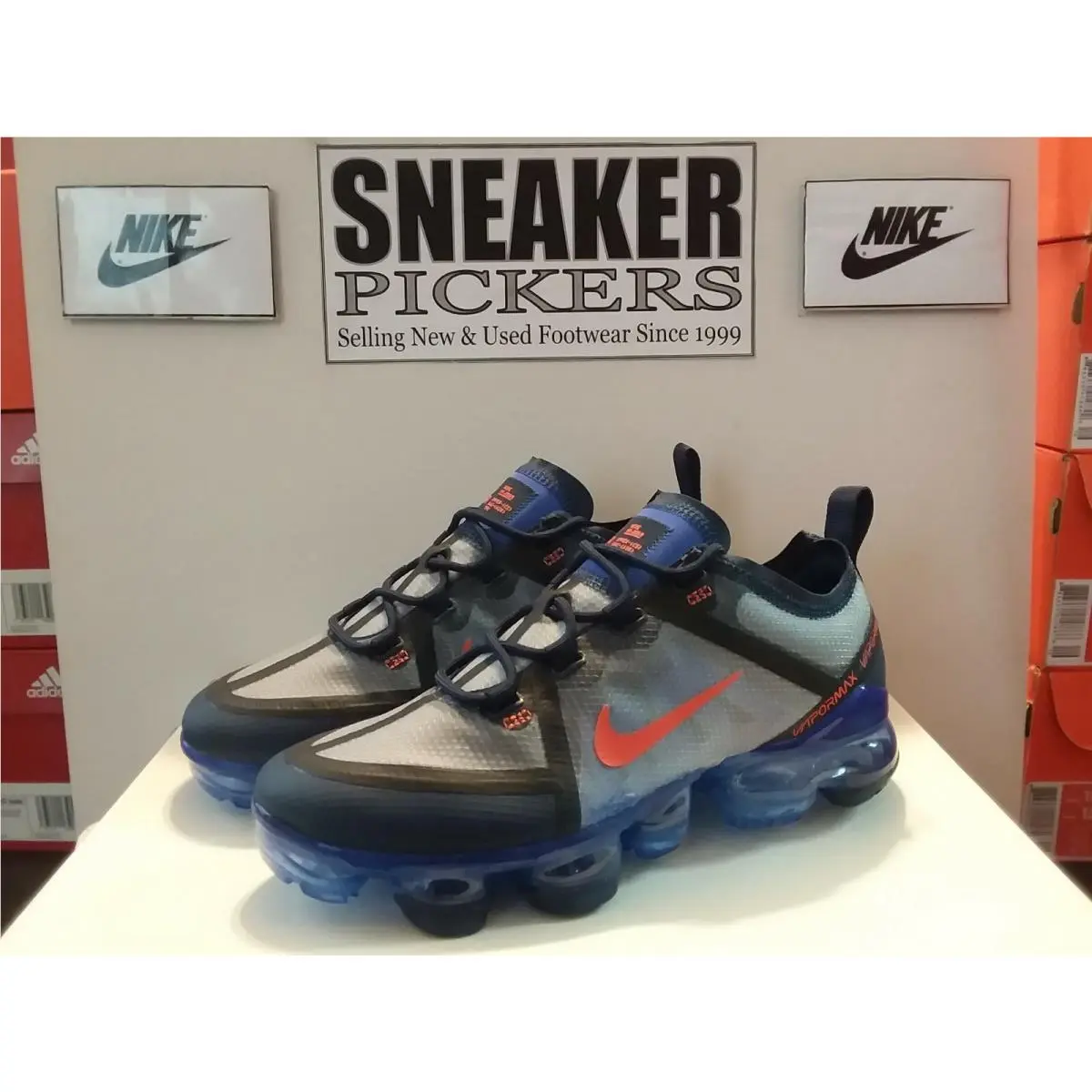 Nike shoes - Nike Air VaporMax 2019 - Air VaporMax - Blue 7