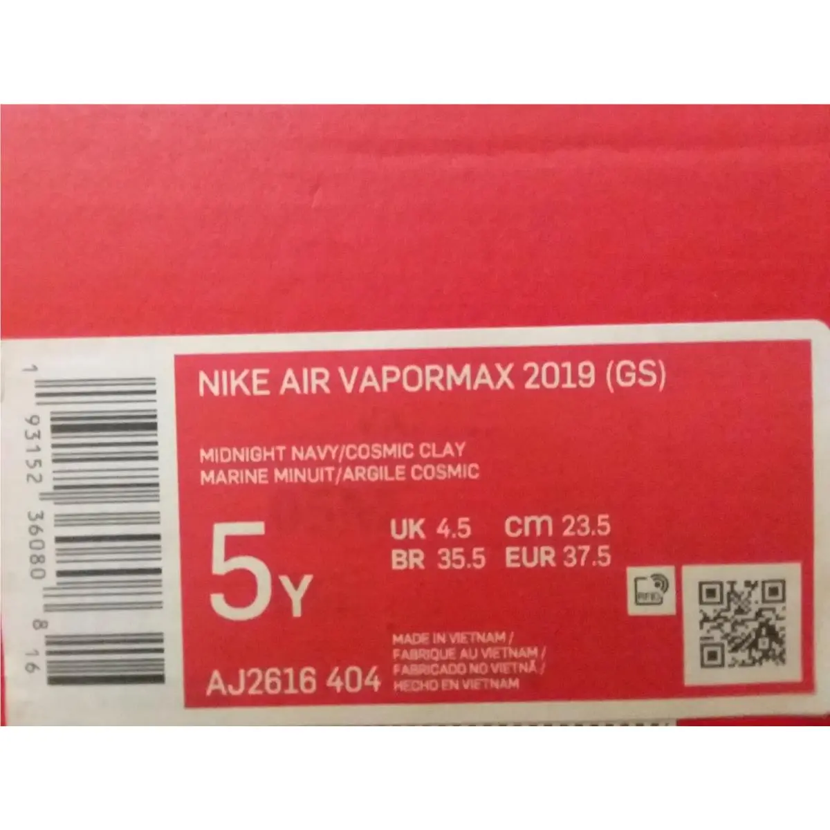 Nike shoes - Nike Air VaporMax 2019 - Air VaporMax - Blue 9