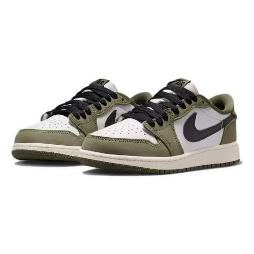 Nike shoes - Air Jordan 1 Low OG (GS) - Green (UPC: 198726550265) 1
