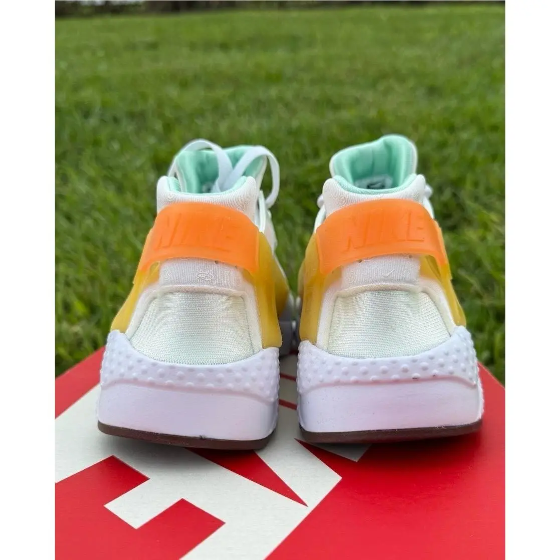 Nike shoes - Nike Huarache Run - Huarache Run - WHITE / MULTICOLOR 2