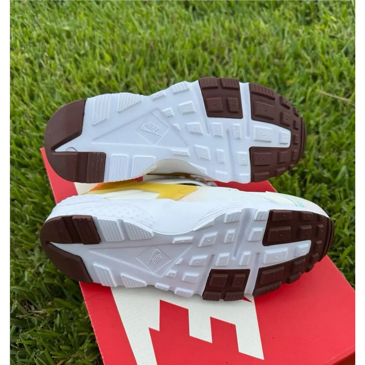 Nike shoes - Nike Huarache Run - Huarache Run - WHITE / MULTICOLOR 3