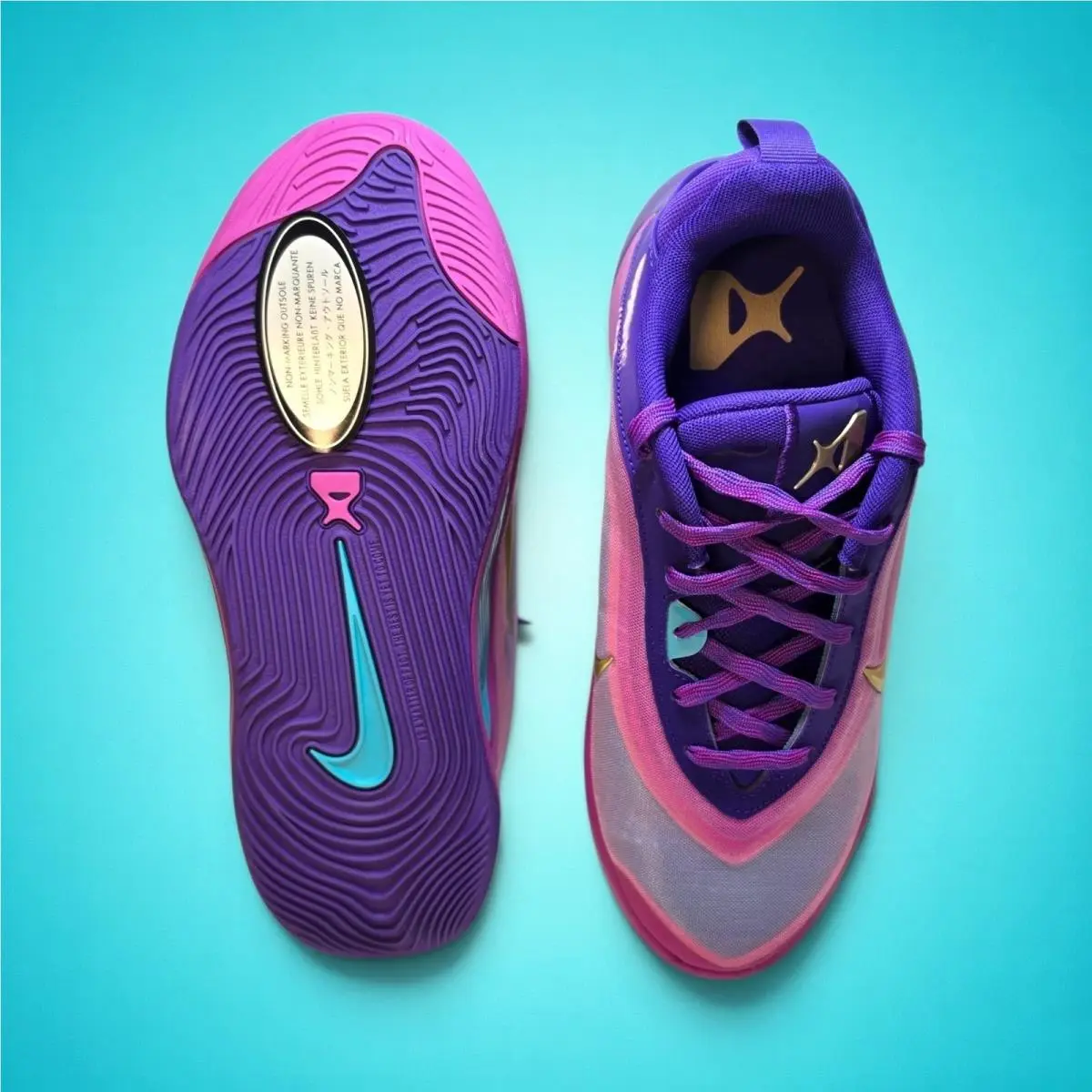 Nike shoes - Nike A`One GS A`ja Wilson - Purple 8