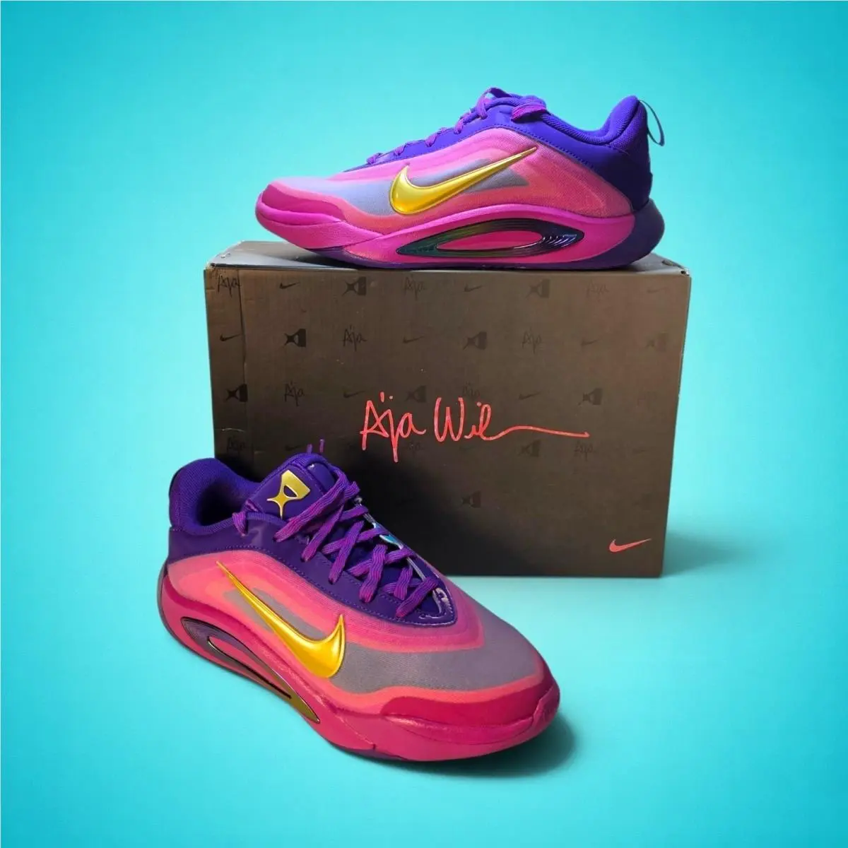 Nike shoes - Nike A`One GS A`ja Wilson - Purple 9