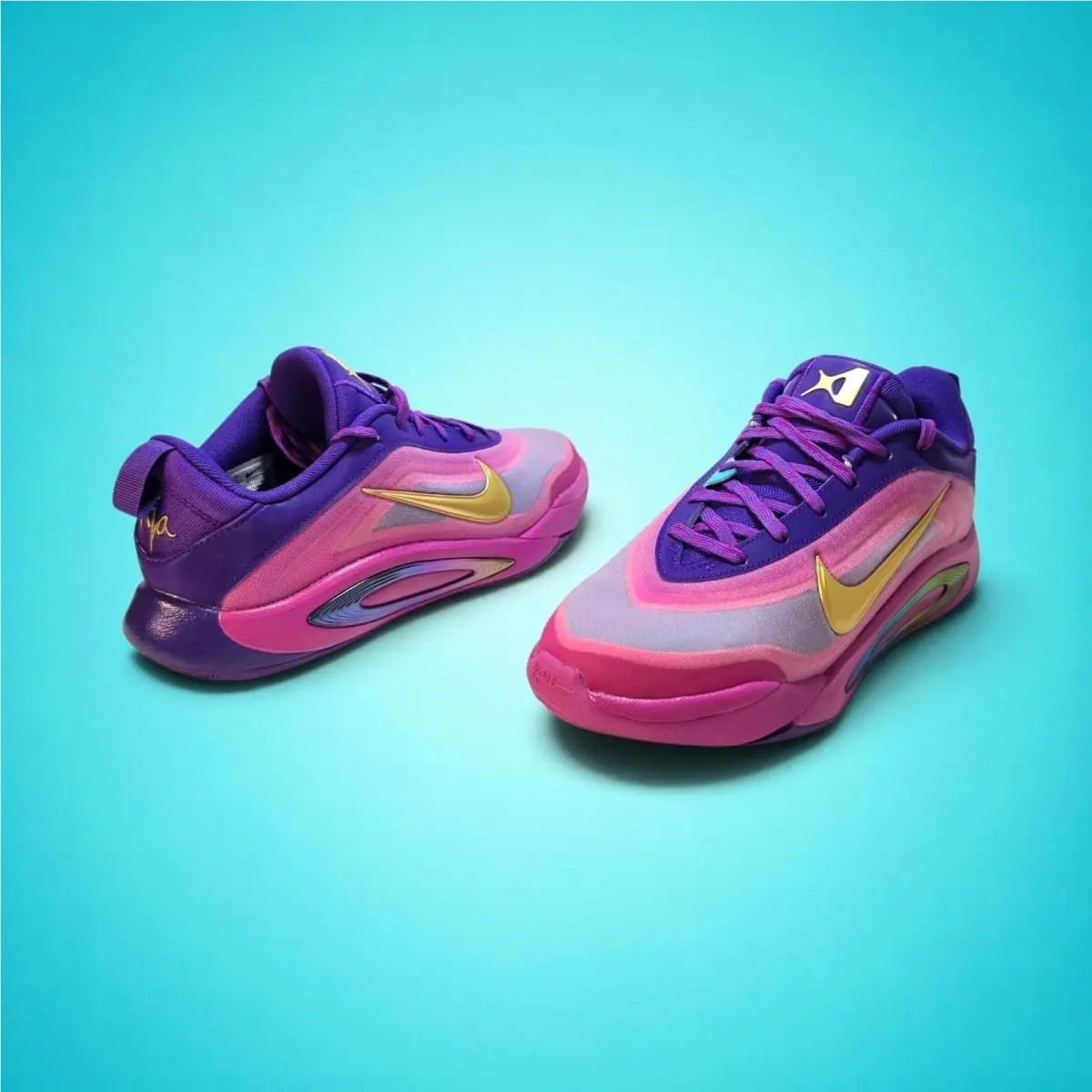 Nike shoes - Nike A`One GS A`ja Wilson - Purple 2
