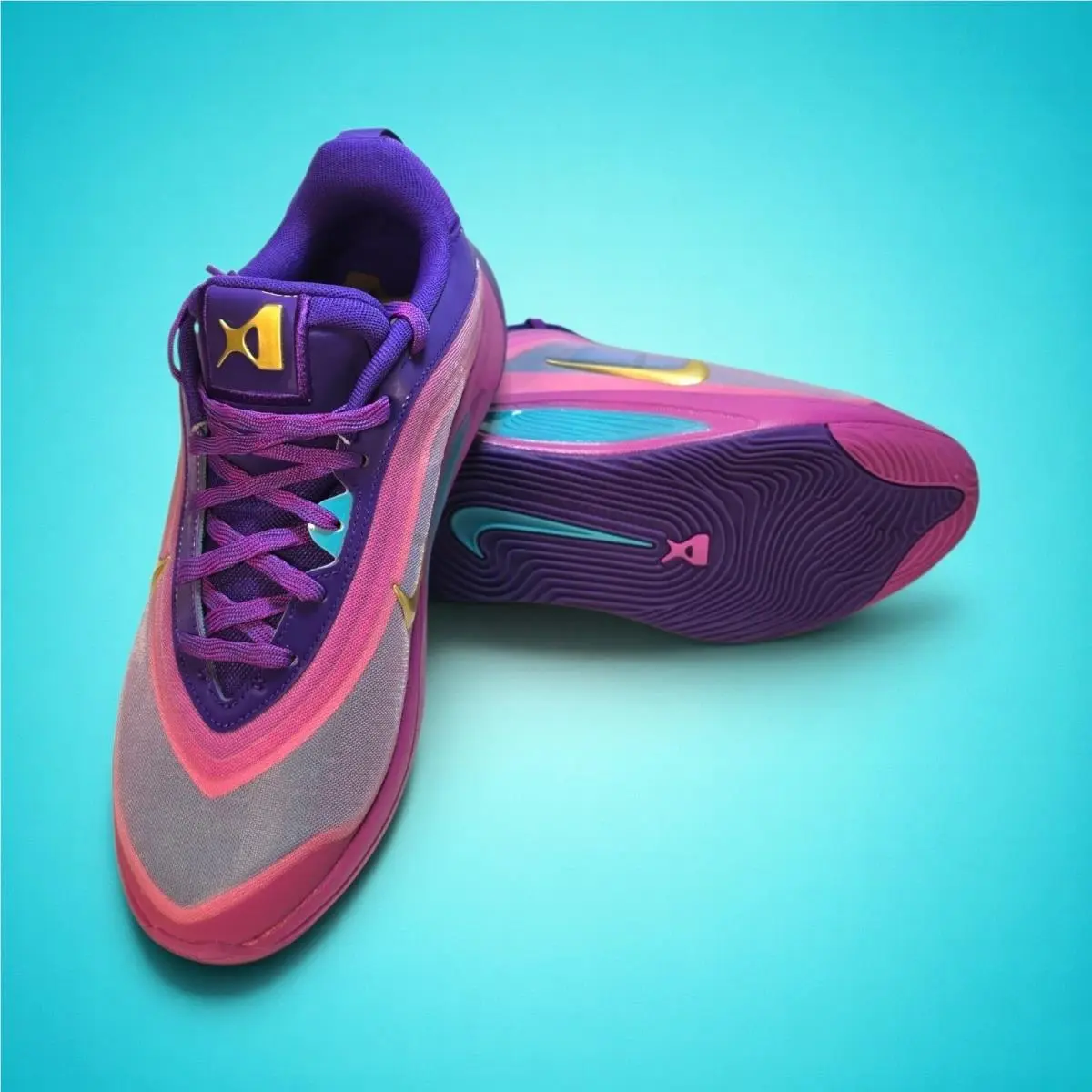 Nike shoes - Nike A`One GS A`ja Wilson - Purple 7