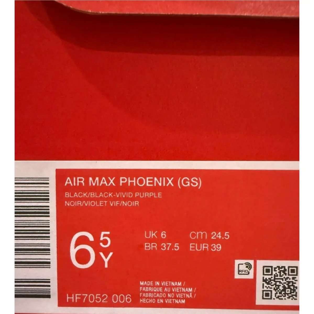 Nike shoes - Nike Air Max Phoenix - Air Max Phoenix - HF7052-006 - BLACK / VIVID PURPLE 9