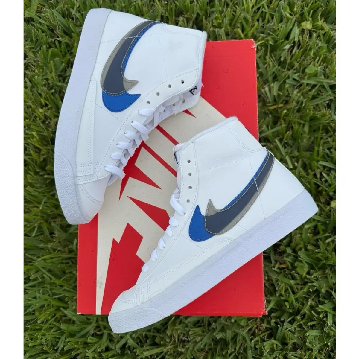 Nike shoes - Nike Blazer - Blazer - FD0690-100 - white / blue 0