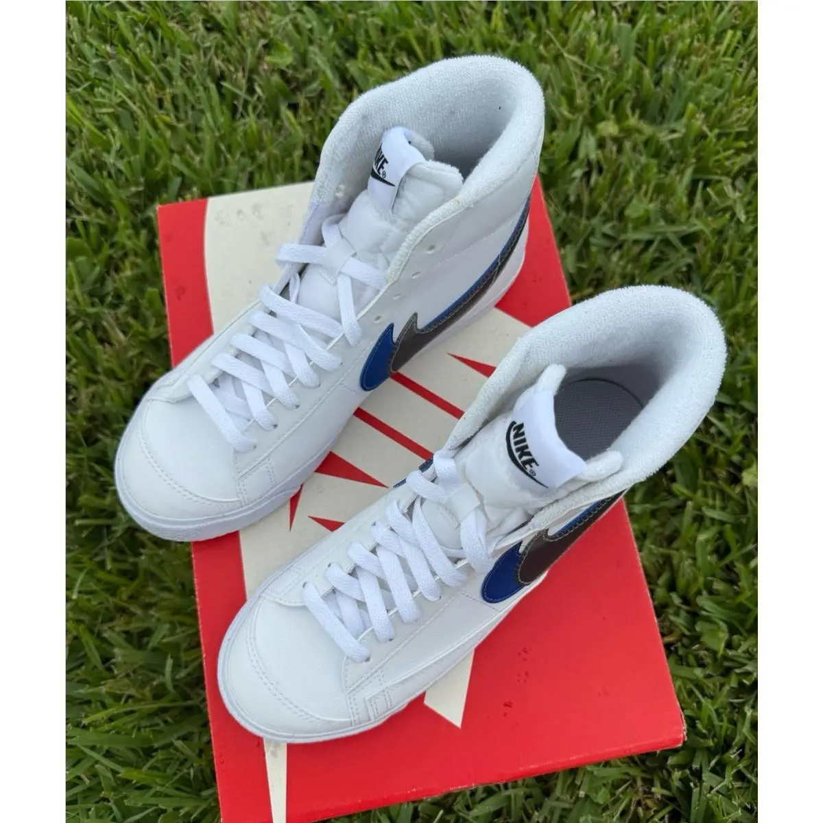 Nike shoes - Nike Blazer - Blazer - FD0690-100 - white / blue 1