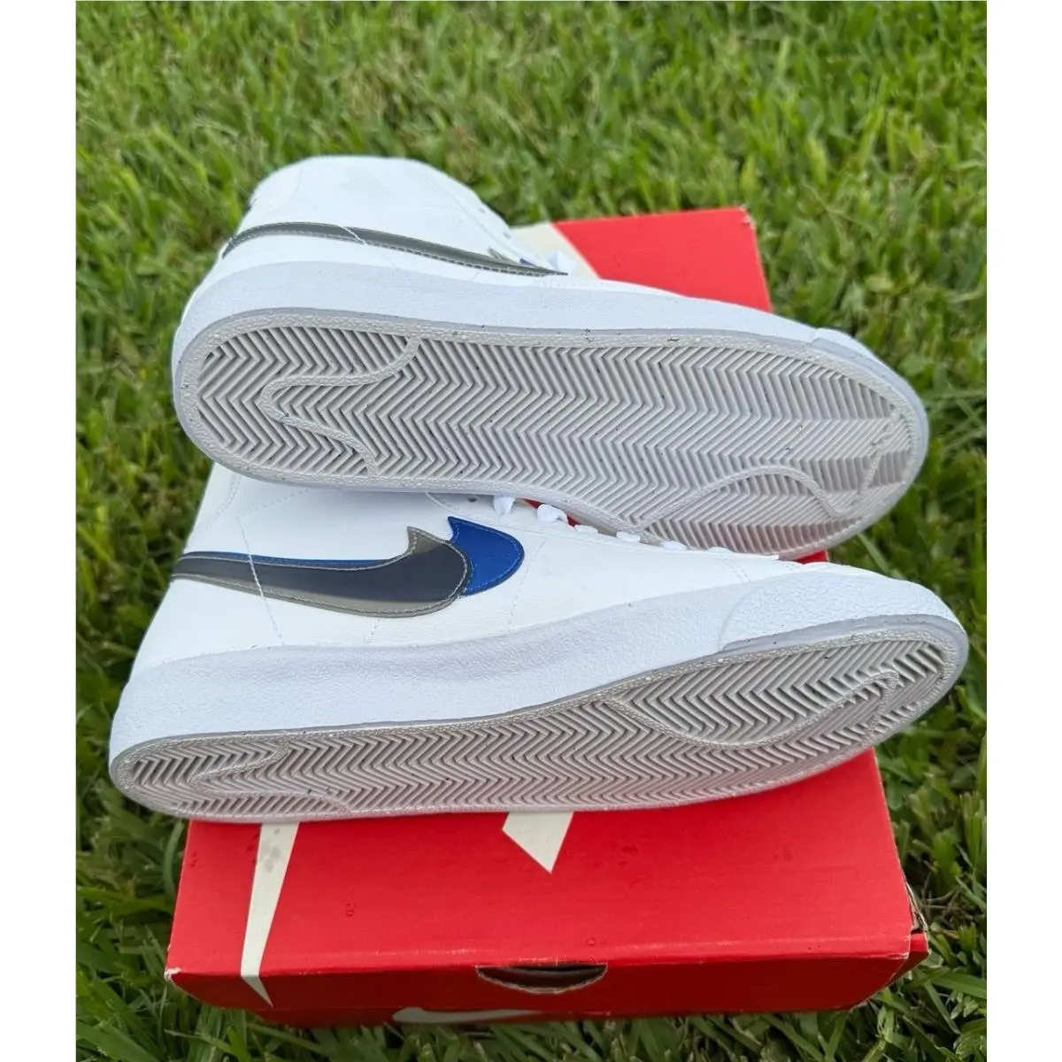 Nike shoes - Nike Blazer - Blazer - FD0690-100 - white / blue 4