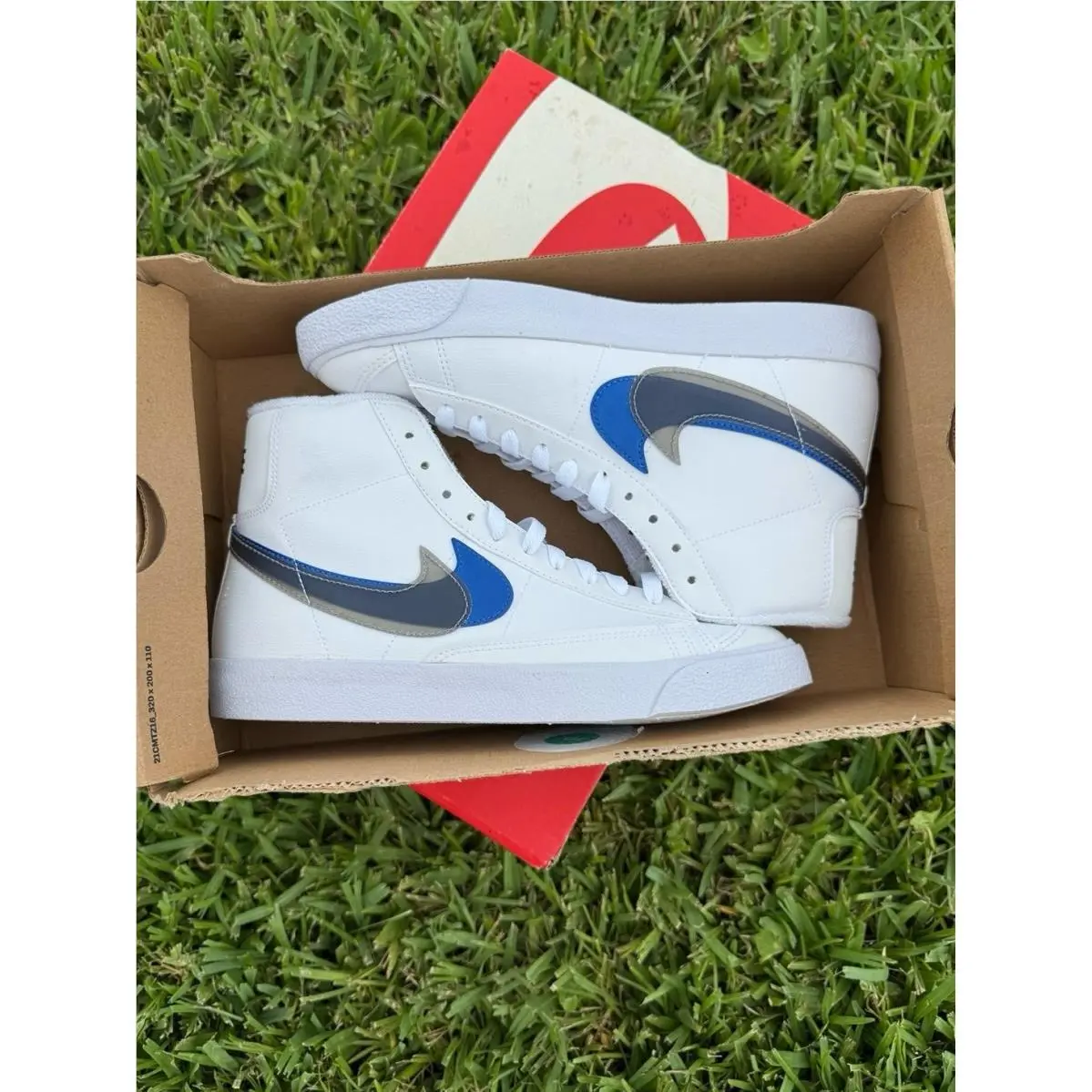 Nike shoes - Nike Blazer - Blazer - FD0690-100 - white / blue 5