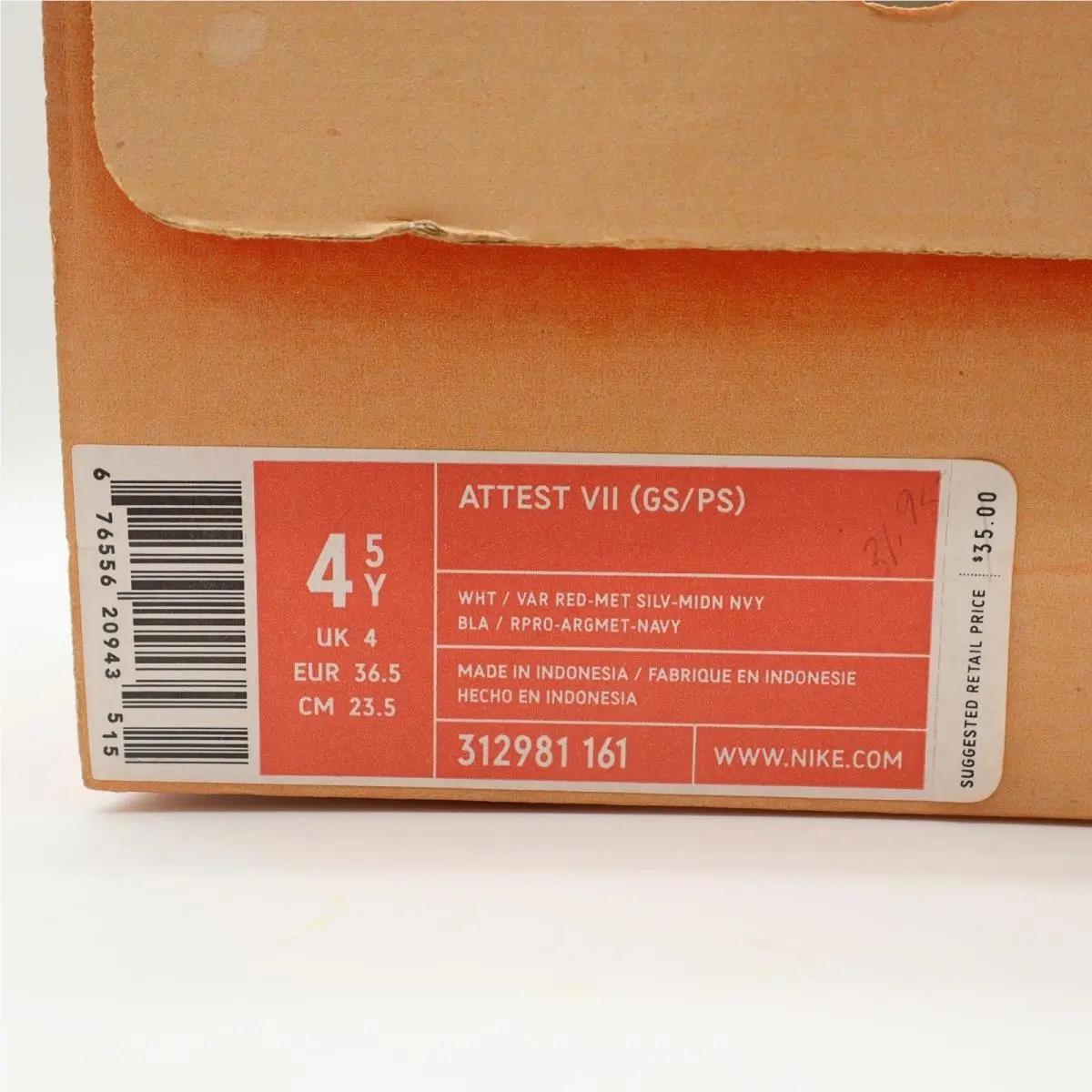 Nike shoes - Nike Attest VII - Attest VII - White 6