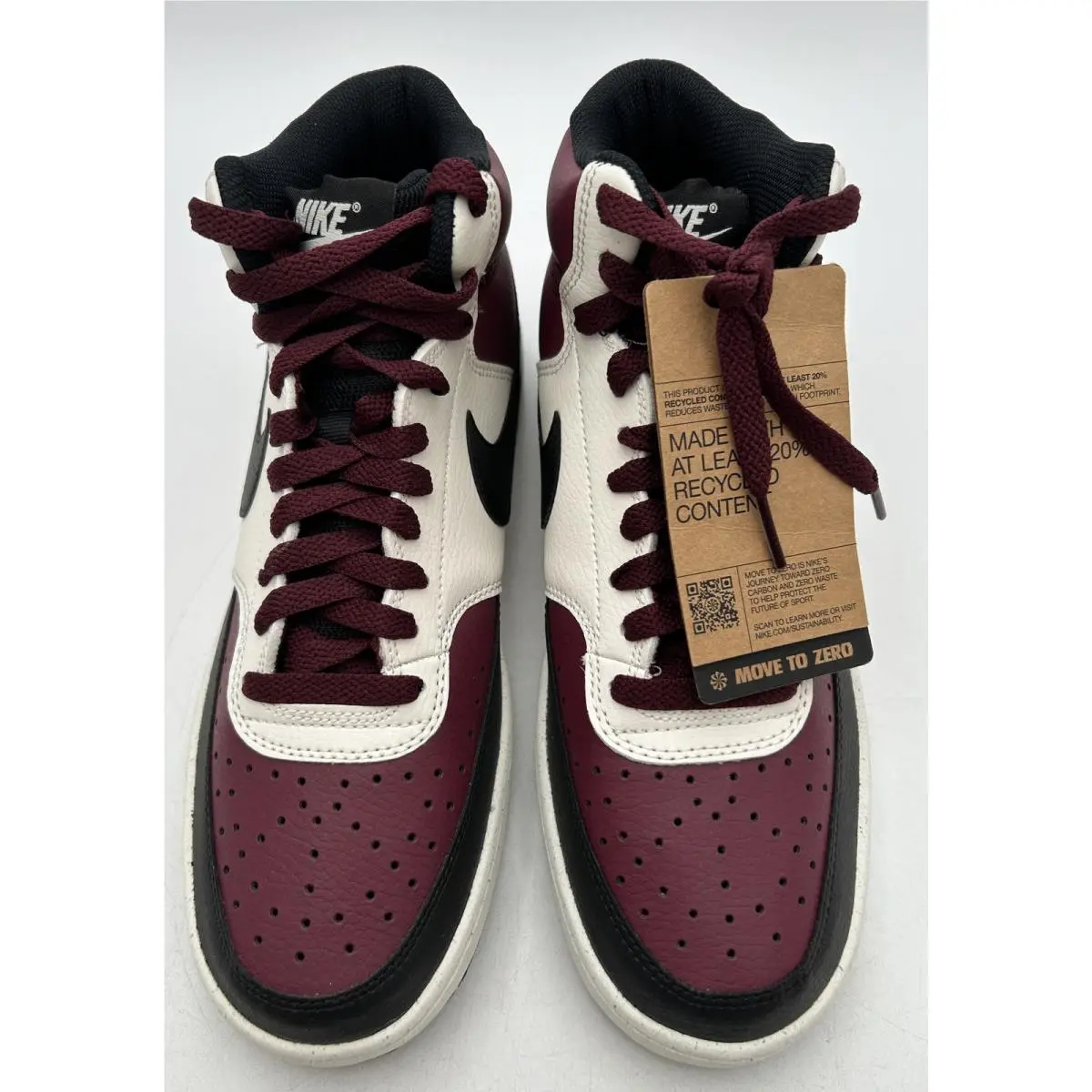 Nike shoes - Nike Court Vision - Court Vision - Dark Beetroot Black Sail 0