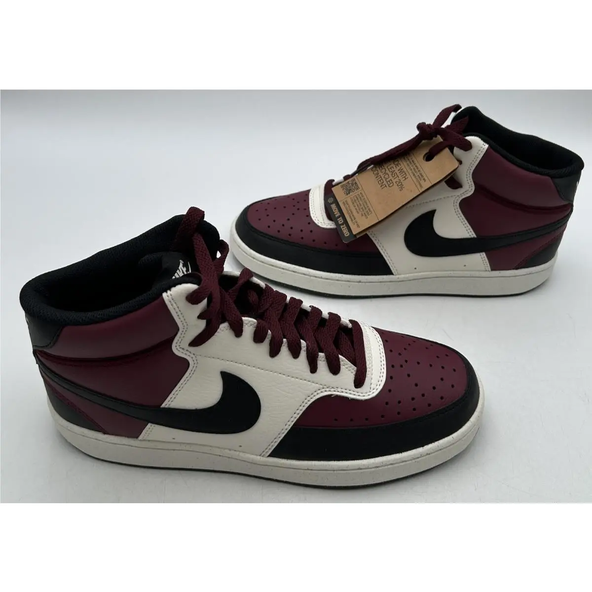 Nike shoes - Nike Court Vision - Court Vision - Dark Beetroot Black Sail 3