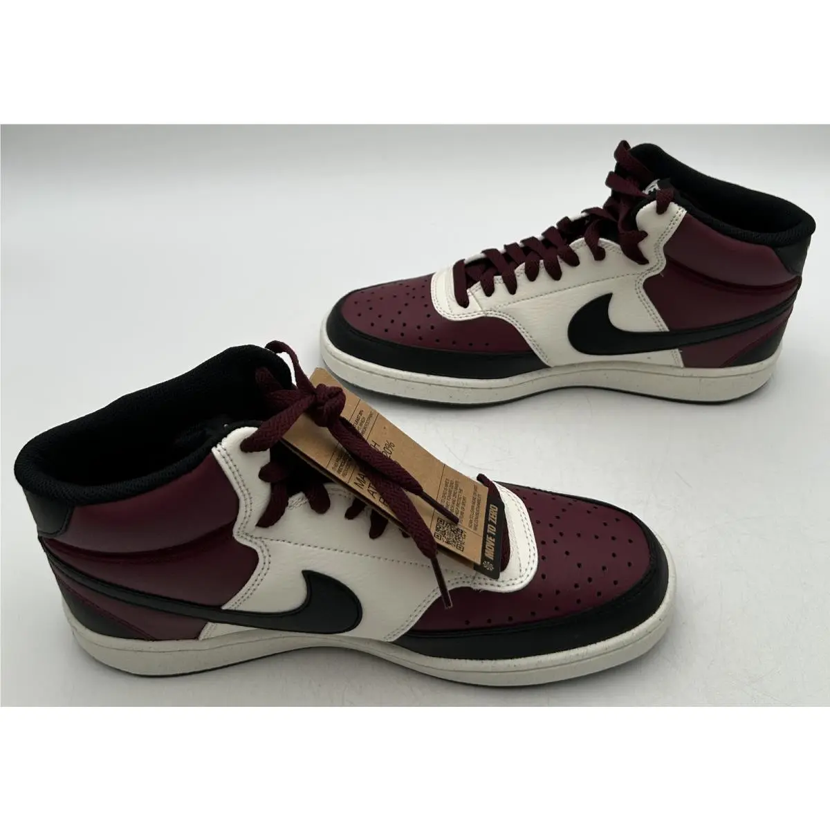 Nike shoes - Nike Court Vision - Court Vision - Dark Beetroot Black Sail 4