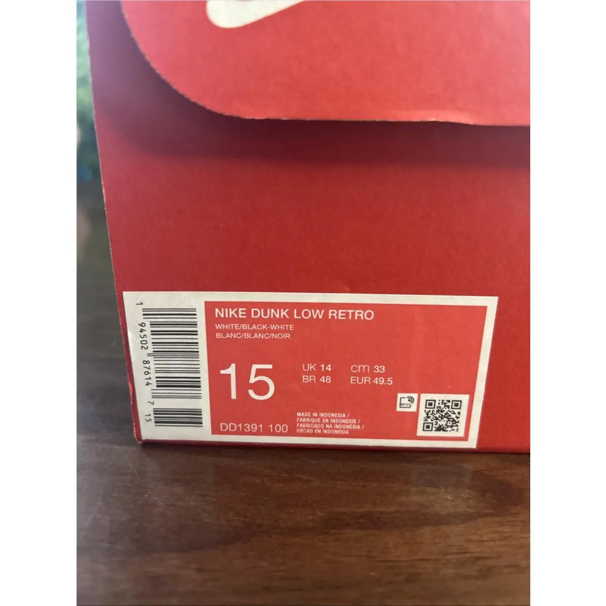 Nike shoes - Nike Dunk Retro Low - Dunk Retro Low - White 4