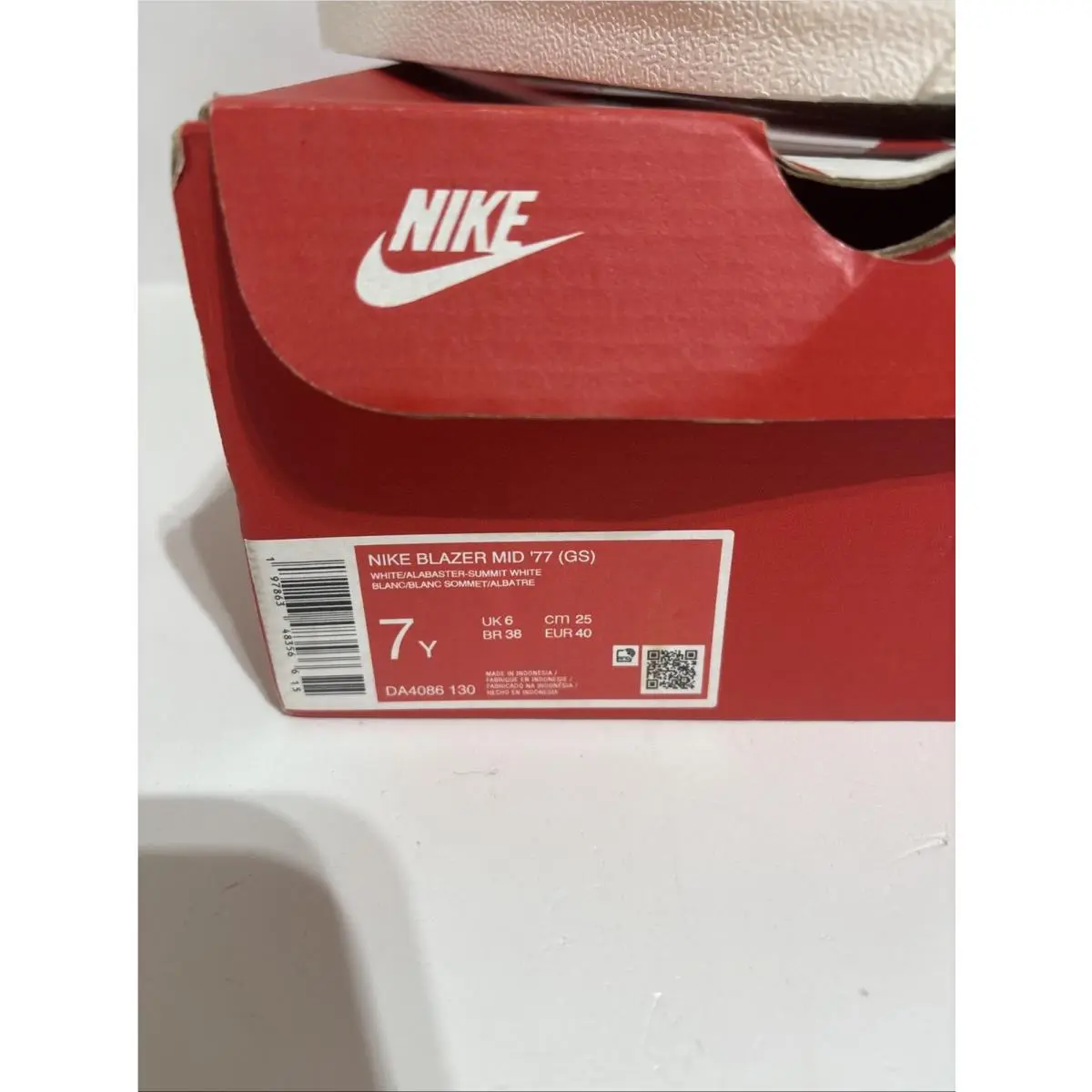 Nike shoes - Nike Blazer Mid 77 - Blazer Mid - DA4086-130 - White 0