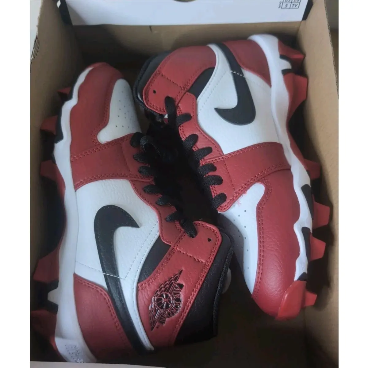 Nike shoes - Air Jordan 1 Mid - Air Mid - HF6885-601 - White (UPC: 00197594748903) 6
