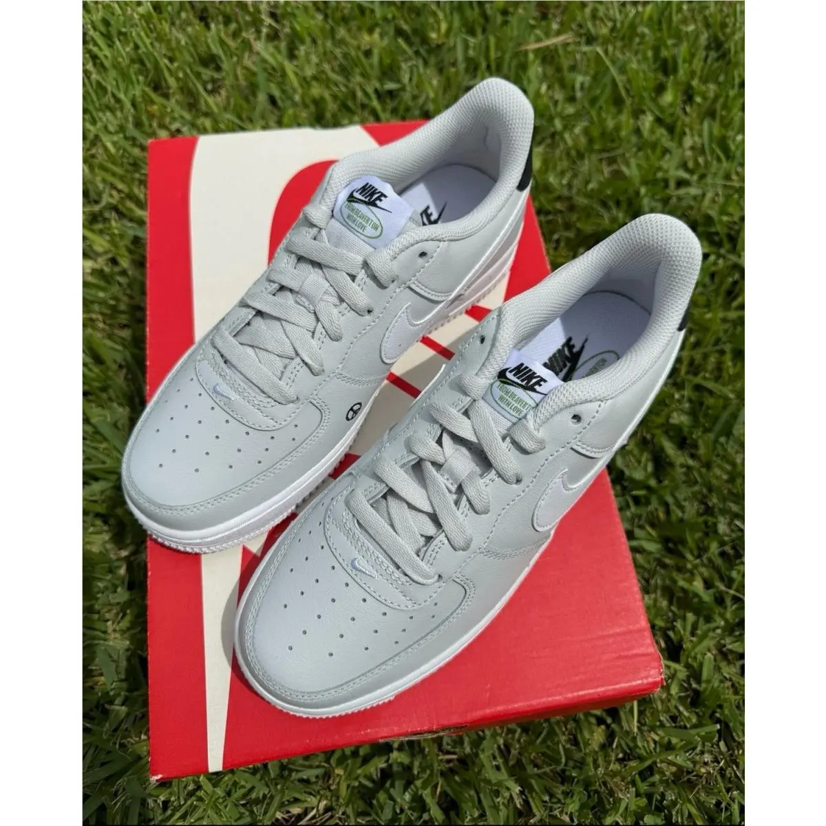 Nike shoes - Nike Air Force 1 - Air Force - DM0983-001 - gray / white 0