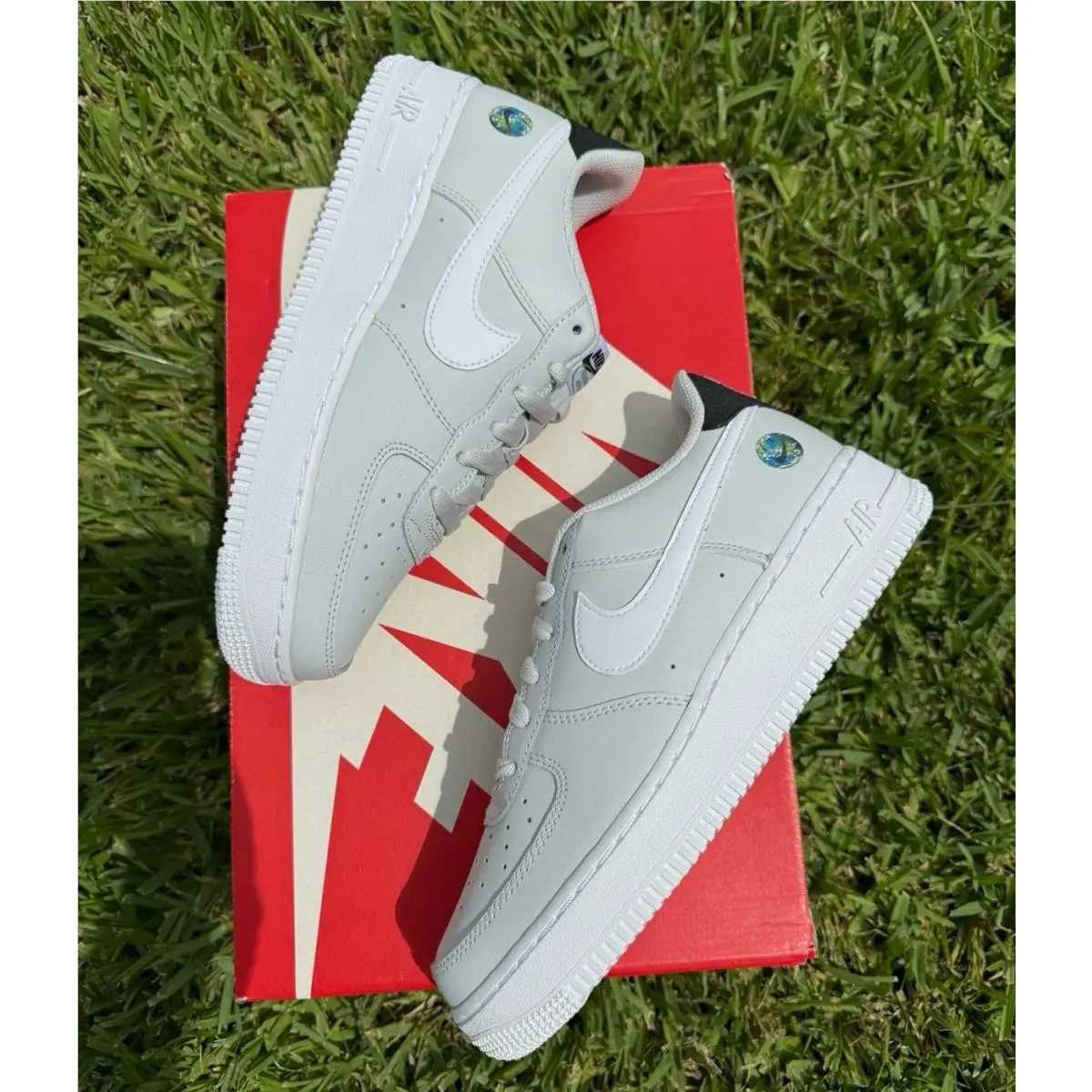 Nike shoes - Nike Air Force 1 - Air Force - DM0983-001 - gray / white 1