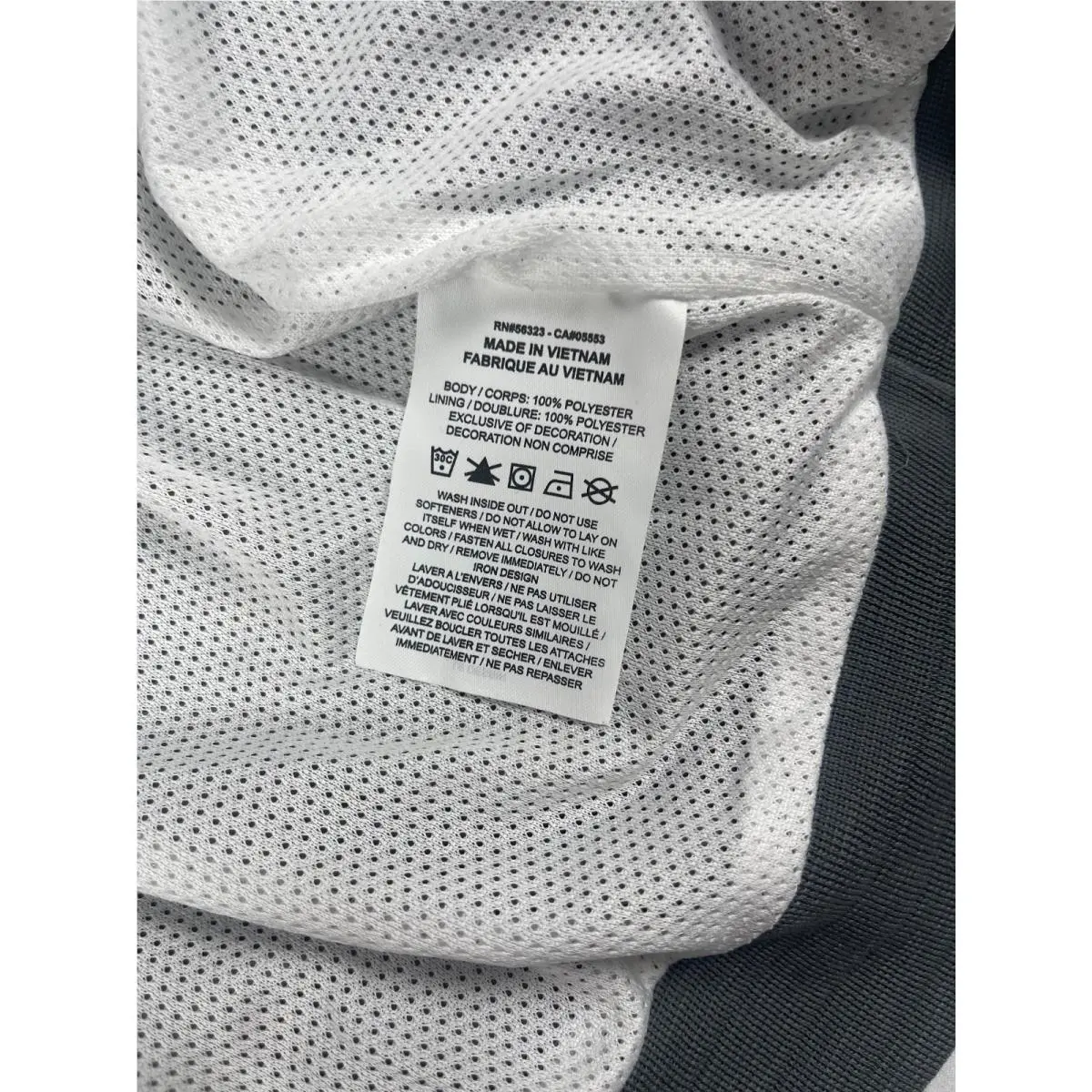 Nike clothing - Nike Dri-Fit - WHITE GREY (UPC: 195866551190) 9