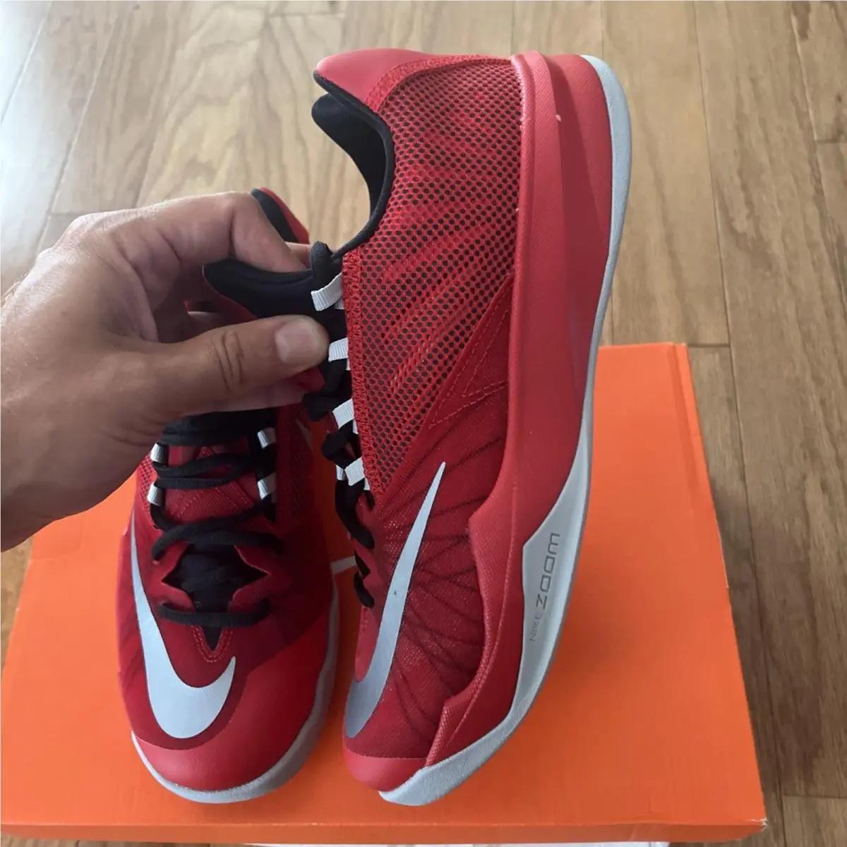 Nike shoes - Nike Zoom Run The One - Red 1