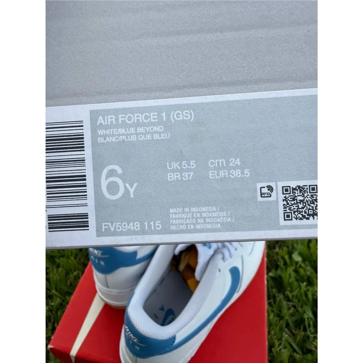 Nike shoes - Nike Air Force 1 - Air Force - White 6