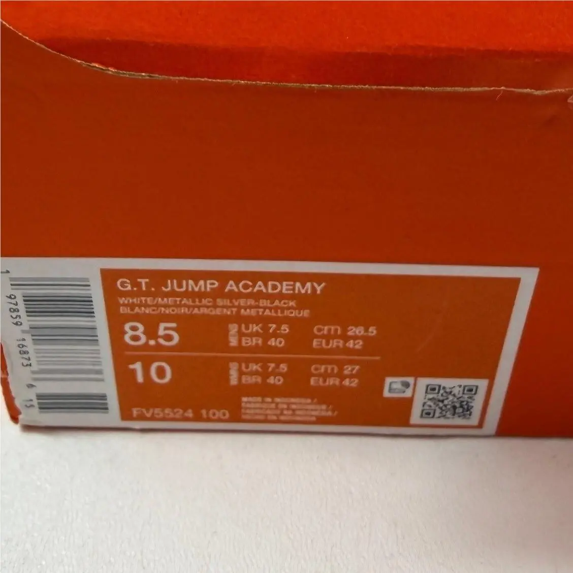 Nike shoes - G.T. Jump Academy - Jump Academy - White 8