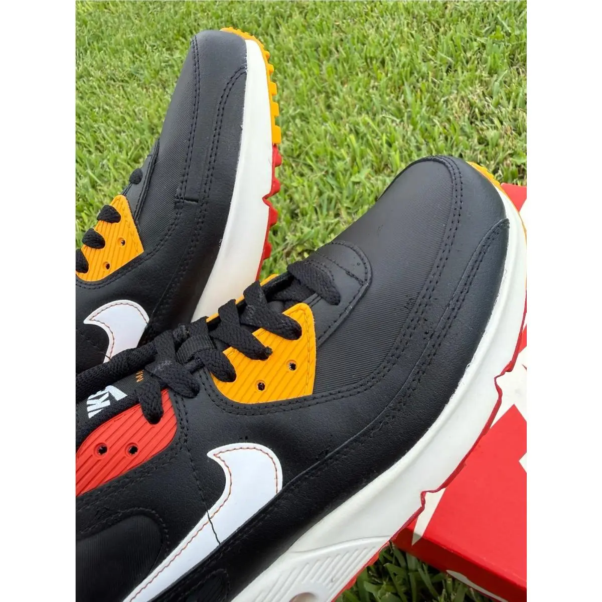 Nike shoes - Nike Air Max 90 - Air Max - CD6864-017 - black / multicolor 4