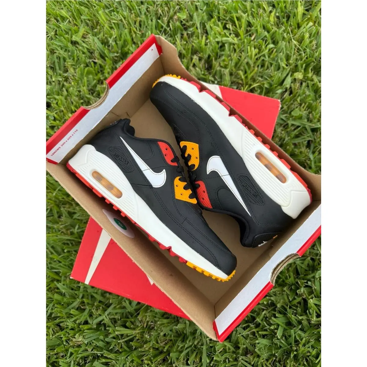 Nike shoes - Nike Air Max 90 - Air Max - CD6864-017 - black / multicolor 5