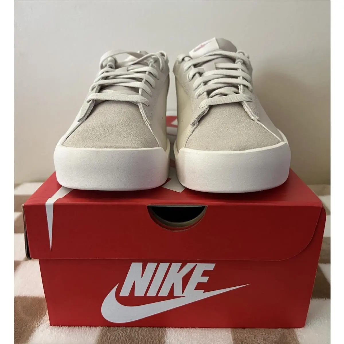 Nike shoes - Nike Court Heritage SE - Court Heritage - IV5529-100 - Light Orewood Brown/Cream 5