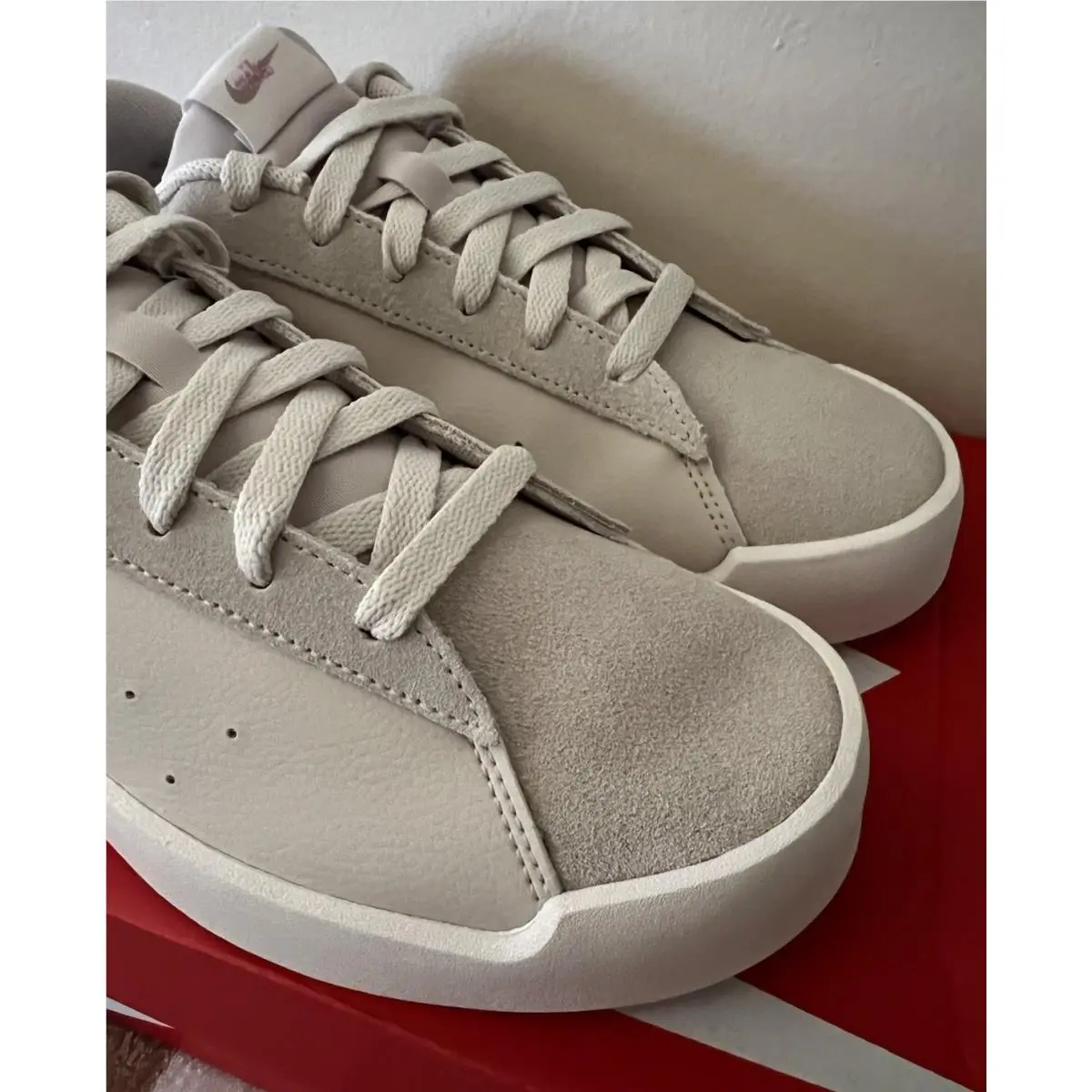 Nike shoes - Nike Court Heritage SE - Court Heritage - IV5529-100 - Light Orewood Brown/Cream 3
